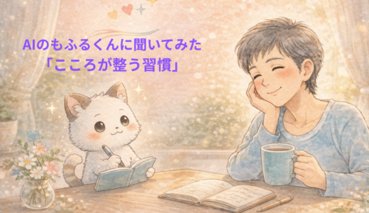 AIのもふるくんに聞いてみた「心が整う習慣」